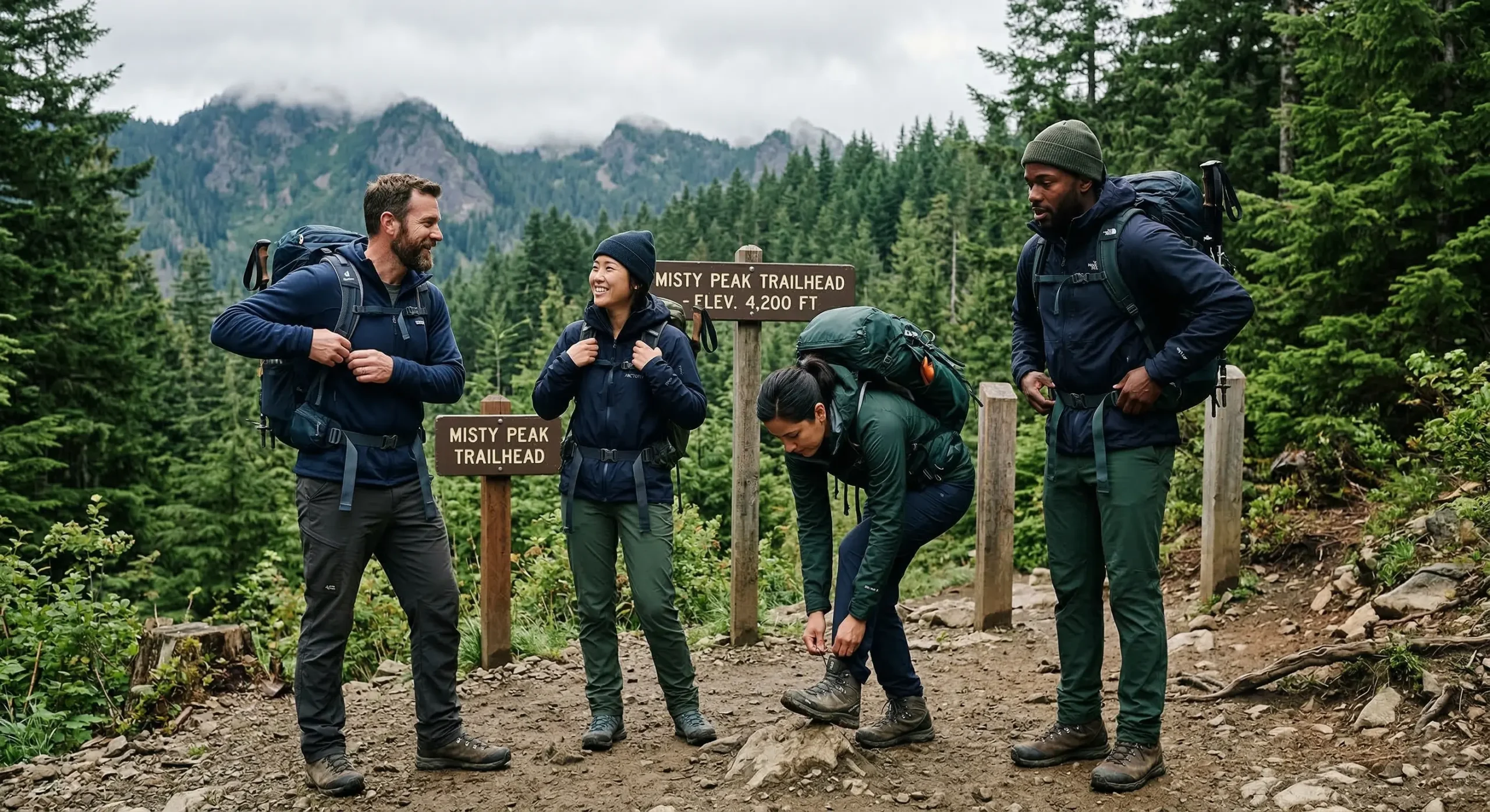 Punto de partida de la expedición FUCAE